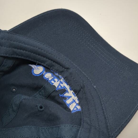 Oceania Cruises Strapback Hat Solid Blue One Size Embroidered Ultra Club - Picture 8 of 9